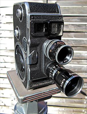 Paillard Bolex kamera för Dubbel 8