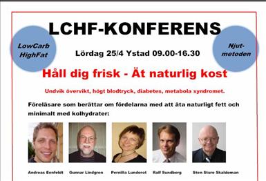 LCHF konferens i Ystad