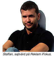 Staffan, sajtvärd på Reklam iFokus.