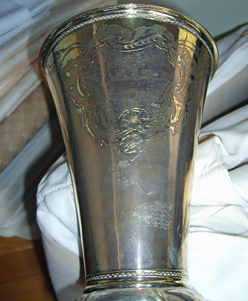 Silverpokal som tillhört Pål Jönsson