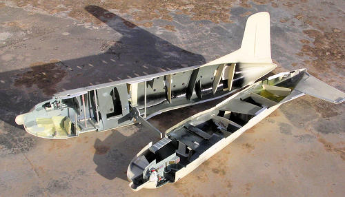 C-124 Globemaster, insidan