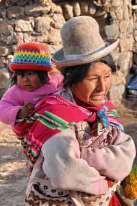 Inka Mother and Child