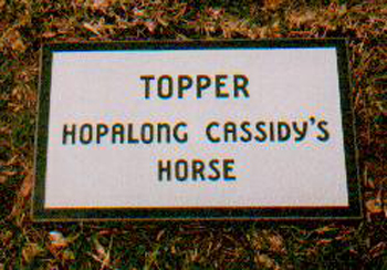Toppers gravsten