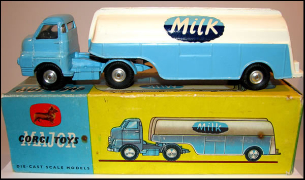 Corgi Major # 1129 Bedford Milk Tanker._pix.jpg