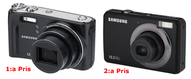 De fina priserna Samsung WB550 och PL50