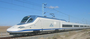 Det Spanska höghastighetståget Talgo-350