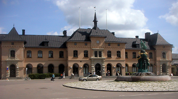 Uppsala centralstation med Näckens polska