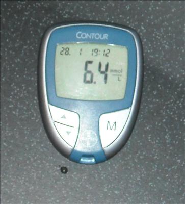 6,4 mmol/liter är ett bra värde!