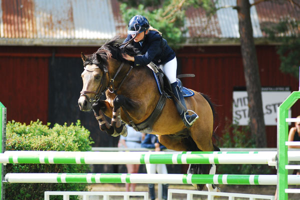 Dimmanr Eros RNF 182, A-final SM hoppning 2009. Foto © Ellinor Bergman