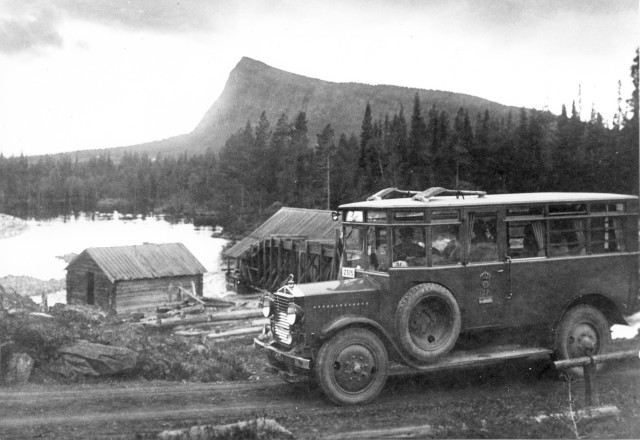 Postdiligens på 1930-talet
