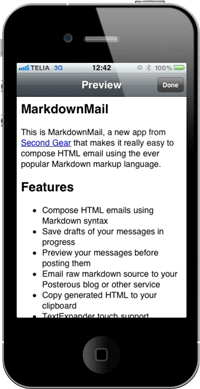 MarkdownMail