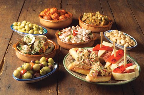 Tapas bar Madrid.