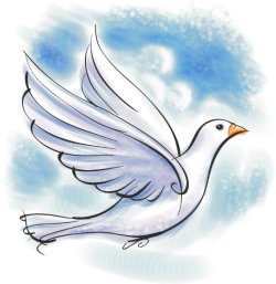 Duvan ett av spiritualismens symboler
