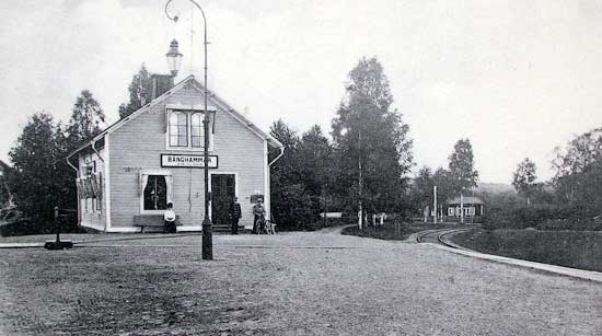 Bånghammar station 1912