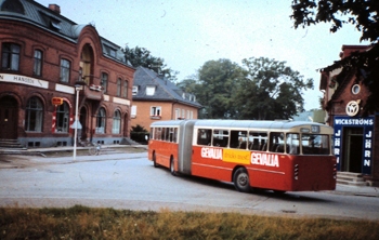 SJ-bussen som gick parallellt med tåget