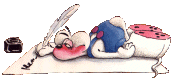 DiddlLayingDownWriting.gif
